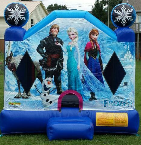 frozen bounce house,frozen inflatable bounce house, frozen jumper rental   ,elsa bounce house, frozen jump house,   