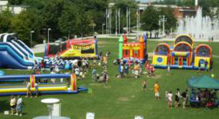 inflatable event photo